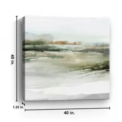 Canvas Art-Kirkland's Home Prologue Ii Giclee Canvas Art Print Green/White