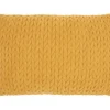 Pillows-Kirkland's Home Quilted Chevron Lumbar Pillow Yellow
