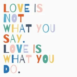 Wall Quotes & Signs-Kirkland's Home Rainbow Words I Framed Canvas Art Print Multi