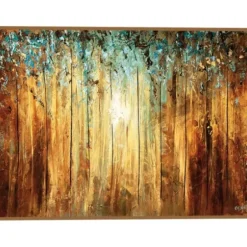 Canvas Art-Kirkland's Home Ray Of Light Framed Canvas Art Print Gold