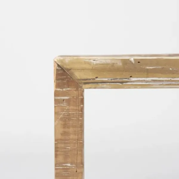 Coffee Tables-Kirkland's Home Reclaimed Natural Wood Distressed Coffee Table