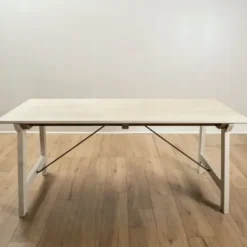 Dining Tables-Kirkland's Home Reclaimed Wood Valetta Dining Table Tan