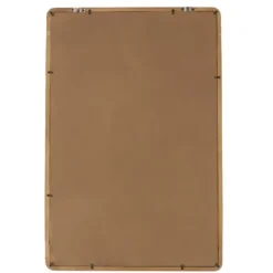 Decorative Mirrors-Kirkland's Home Rectangle Light Brown Wood Wall Mirror
