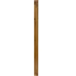 Decorative Mirrors-Kirkland's Home Rectangle Light Brown Wood Wall Mirror