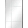 Decorative Mirrors-Kirkland's Home Rectangular Windowpane Grid Mirror, 23X40 In.
