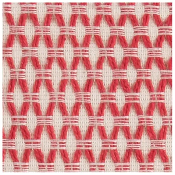 Pillows-Kirkland's Home Red And Ivory Geometric Pillow, 22 In. Red/Ivory