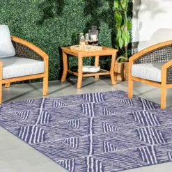 Outdoor Rugs-Kirkland's Home Red Floral Burst Outdoor Round Area Rug, 5 Ft. Red/Orange/Green
