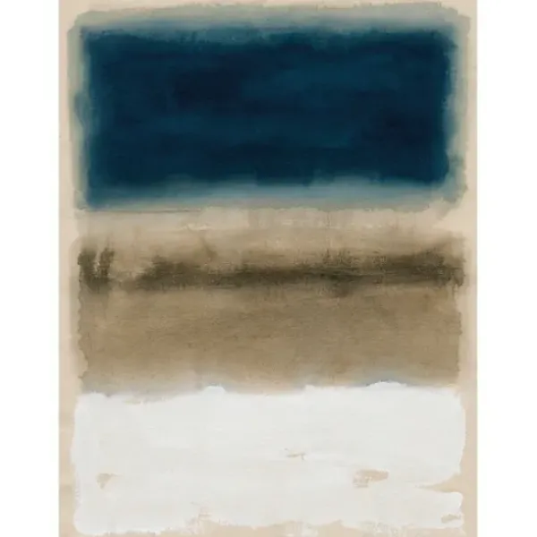 Canvas Art-Kirkland's Home Resplendent Giclee Canvas Art Print Blue/Brown/White
