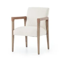 Dining Chairs-Kirkland's Home Reuben Harbor Natural Dining Chair Ivory