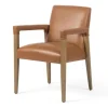Dining Chairs-Kirkland's Home Reuben Sierra Butterscotch Dining Chair Brown