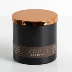 Candles-Kirkland's Home Roasted Coffee Bean Triple Wick Jar Candle Black