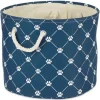 Baskets & Boxes-Kirkland's Home Rose Paw Trellis Rectangle Basket, 17.5 In. Pink