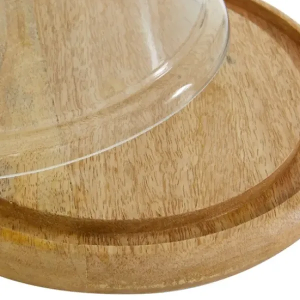 Decorative Accents-Kirkland's Home Round Aged Hanging Bells, Set Of 3 Gold