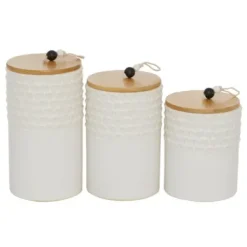 Decorative Bowls & Jars-Kirkland's Home Round Marble And Gold Jar White