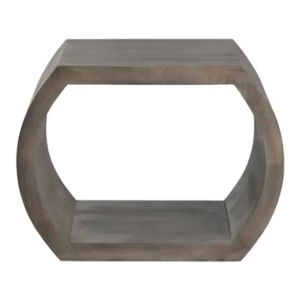 Accent & End Tables-Kirkland's Home Round Open Side Table Brown