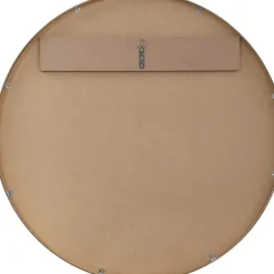 Framed Mirrors-Kirkland's Home Round Simple Frame Medium Wall Mirror Gold