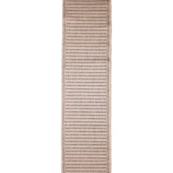 Outdoor Rugs-Kirkland's Home Rust Linear Macy Indoor/Outdoor Area Rug, 6X9 Orange