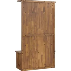 Entryway Furniture-Kirkland's Home Rustic Acacia Wood Hall Tree