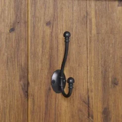 Entryway Furniture-Kirkland's Home Rustic Acacia Wood Hall Tree