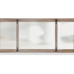 Decorative Mirrors-Kirkland's Home Rustic Barn Door Wall Mirror