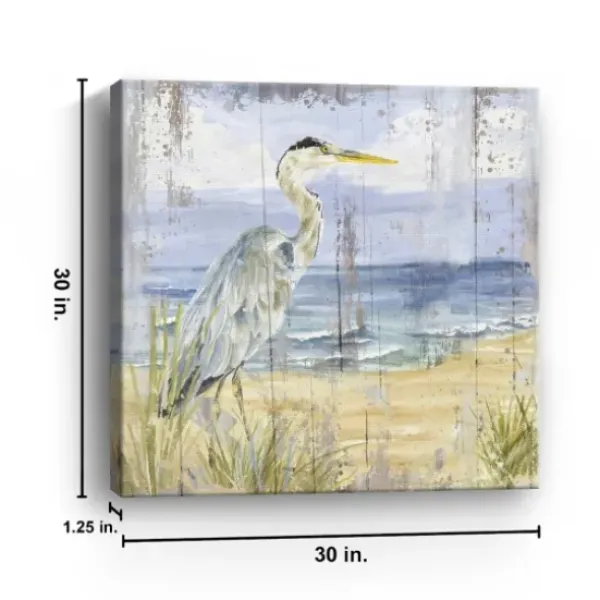Canvas Art-Kirkland's Home Rustic Birds Of The Coast I Canvas Art Print Multi