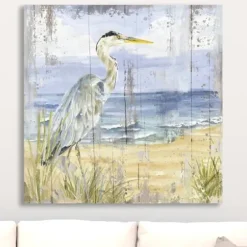 Canvas Art-Kirkland's Home Rustic Birds Of The Coast I Canvas Art Print Multi
