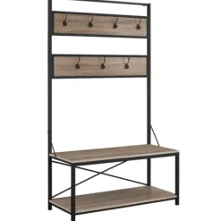 Entryway Furniture-Kirkland's Home Rustic Driftwood Hall Tree