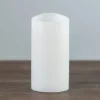 Flameless Candles-Kirkland's Home Rustic Led Pillar Candle, 3X6 In. White