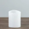 Flameless Candles-Kirkland's Home Rustic Led Pillar Candle, 3X4 In. White