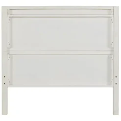 Beds & Headboards-Kirkland's Home Rustic Pine Panel 3-Pc. Twin Bedroom Set White