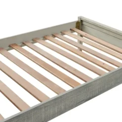 Beds & Headboards-Kirkland's Home Rustic Pine Panel 3-Pc. Twin Bedroom Set Gray