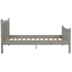 Beds & Headboards-Kirkland's Home Rustic Pine Spindle 3-Pc. Full Bedroom Set Gray