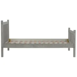 Beds & Headboards-Kirkland's Home Rustic Pine Spindle 3-Pc. Twin Bedroom Set Gray