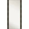 Full Length & Floor Mirrors-Kirkland's Home Rustic Rail Charred Framed Mirror, 30X66 In.