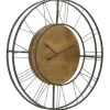 Clocks-Kirkland's Home Rustic Teardrop Minimalist Wall Clock