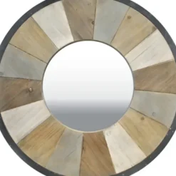 Decorative Mirrors-Kirkland's Home Rustic Wood Adler Wall Mirror