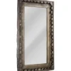 Decorative Mirrors-Kirkland's Home Rustic Wood Scalloped Edge Wall Mirror