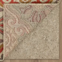 Outdoor Rugs-Kirkland's Home Sand Embellished Scroll Indoor/Outdoor Rug, 6X9 Tan/White