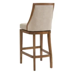 Bar Stools & Counter Height Stools-Kirkland's Home Sandy Beige Swivel 2-Pc. Square Bar Stool Set Tan