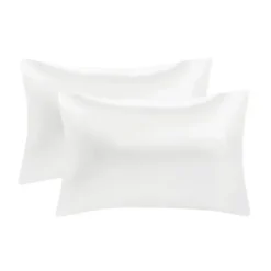 Bed Sheets-Kirkland's Home Satin 6-Pc. Queen Sheet Set White