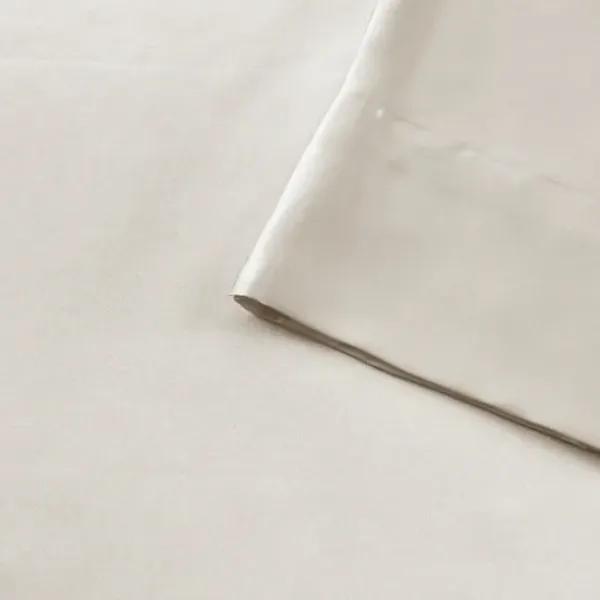 Bed Sheets-Kirkland's Home Satin 6-Pc. Queen Sheet Set Ivory