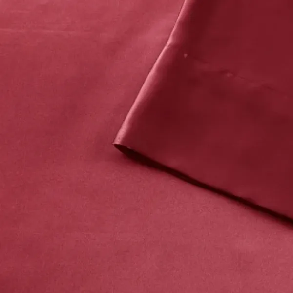 Bed Sheets-Kirkland's Home Satin Standard 2-Pc. Pillow Case Set Red