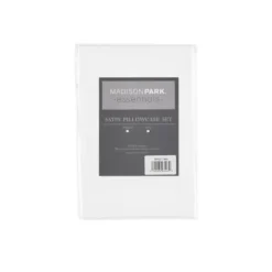 Bed Sheets-Kirkland's Home Satin Standard 2-Pc. Pillow Case Set White