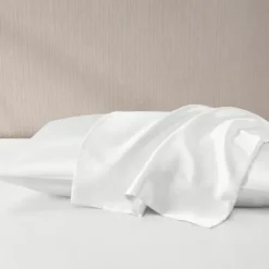 Bed Sheets-Kirkland's Home Satin Standard 2-Pc. Pillow Case Set White