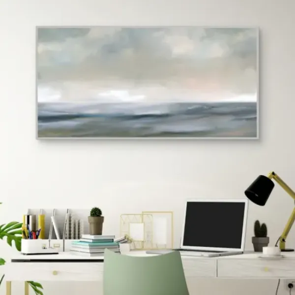 Canvas Art-Kirkland's Home Sea Dreams Framed Canvas Art Print Gray/Blue