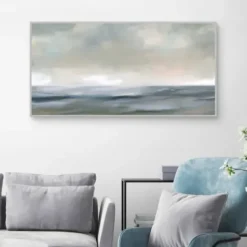 Canvas Art-Kirkland's Home Sea Dreams Framed Canvas Art Print Gray/Blue