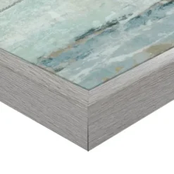 Canvas Art-Kirkland's Home Seafoam Framed Canvas Art Prints, Set Of 2 Blue