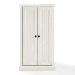 Cabinets & Sideboards-Kirkland's Home Seaside Accent Cabinet White
