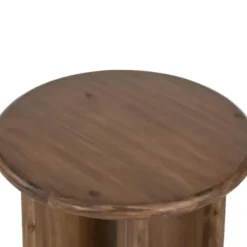 Accent & End Tables-Kirkland's Home Seasoned Paden Wood Accent Table Brown
