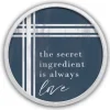 Wall Quotes & Signs-Kirkland's Home Secret Ingredient Love Round Framed Plaque White